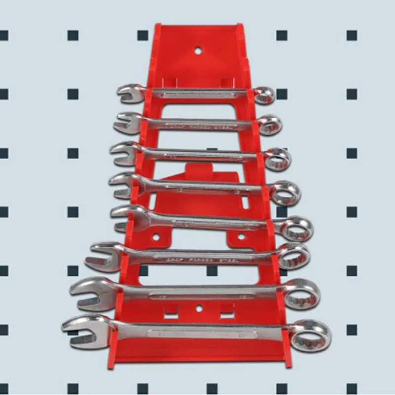 Пластиковый красный 9 слотов ключи стойка Стандартный Органайзер держатель