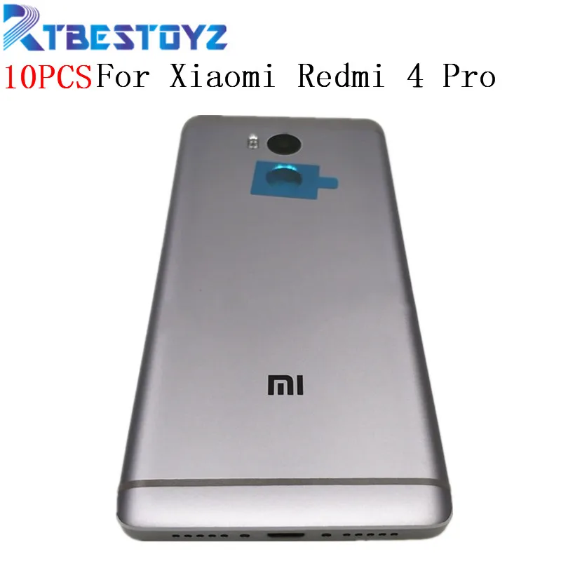 10 шт./лот для Xiaomi Redmi 4 Pro/Redmi 4 основная батарея двери Крышка Корпус задняя крышка Мощность Объем пуговицы+ Объективы для фотоаппаратов