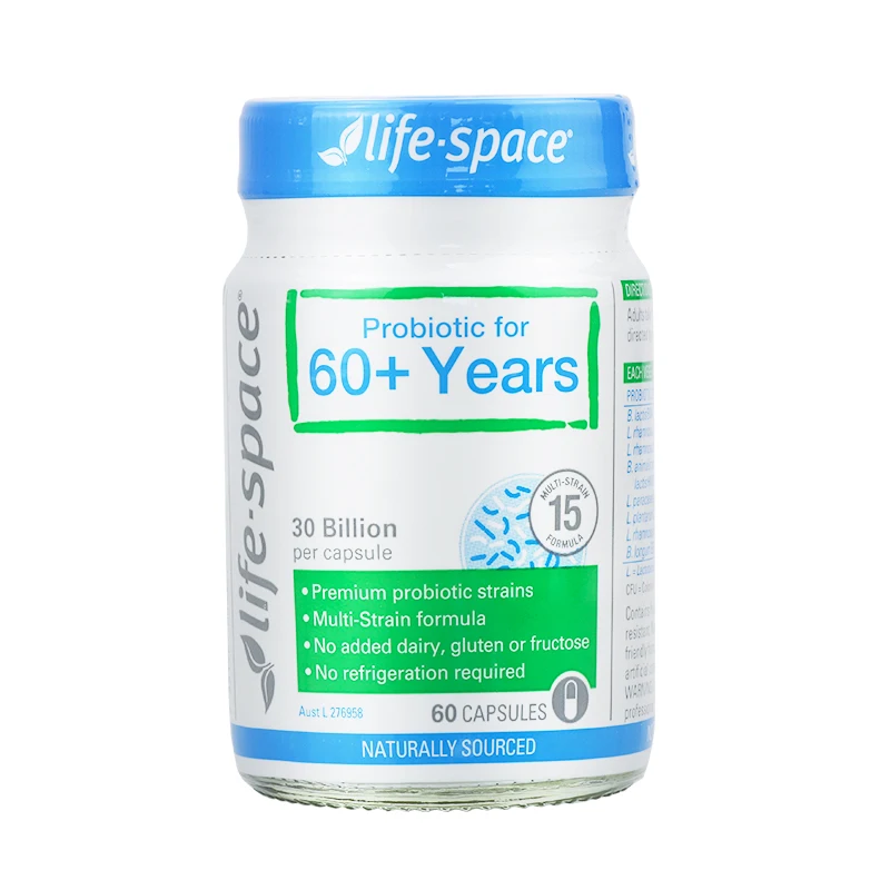 Австралийская Life Space Probiotic полезная бактерия для 60 + лет поддержка здоровых