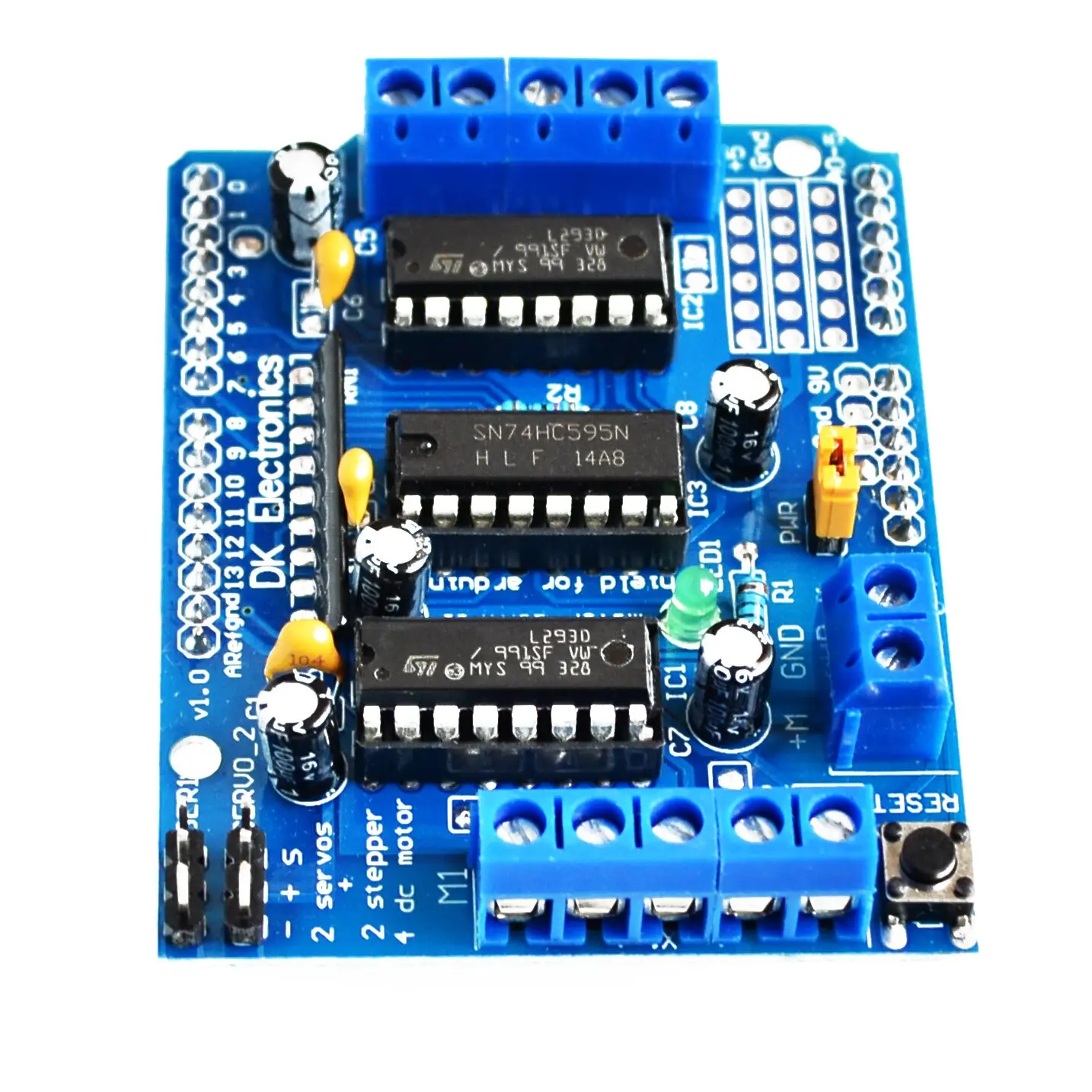 L293D щит управления двигателем плата расширения привода двигателя для Arduino Щит |