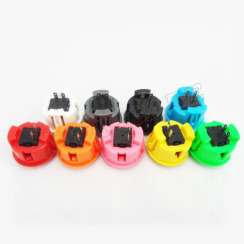 30pcs/lot copy sanwa 30mm push button switch high quality for DIY Arcade game machine parts | Спорт и развлечения