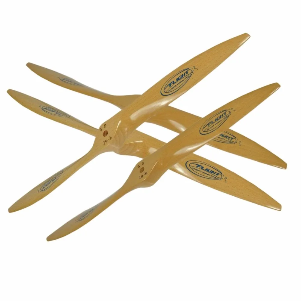 

1X Pro 3D 20x8 Beechwood CW Propeller For Gas Plane Prop RC Model Airplane