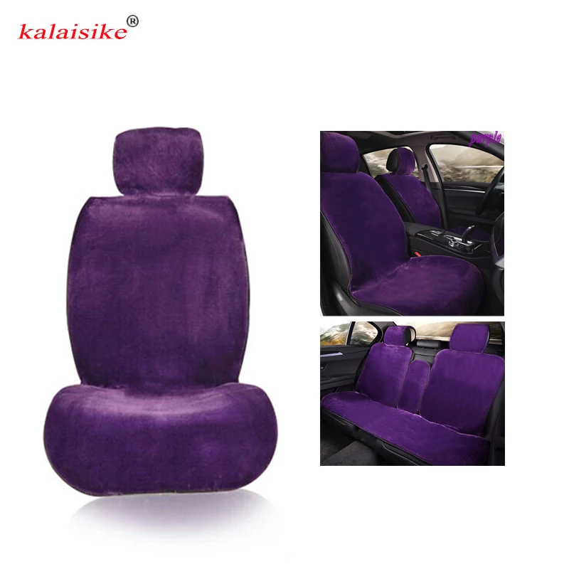 

kalaisike plush universal car seat covers for Lincoln all models MKZ MKC MKS MKX car styling auto accessories