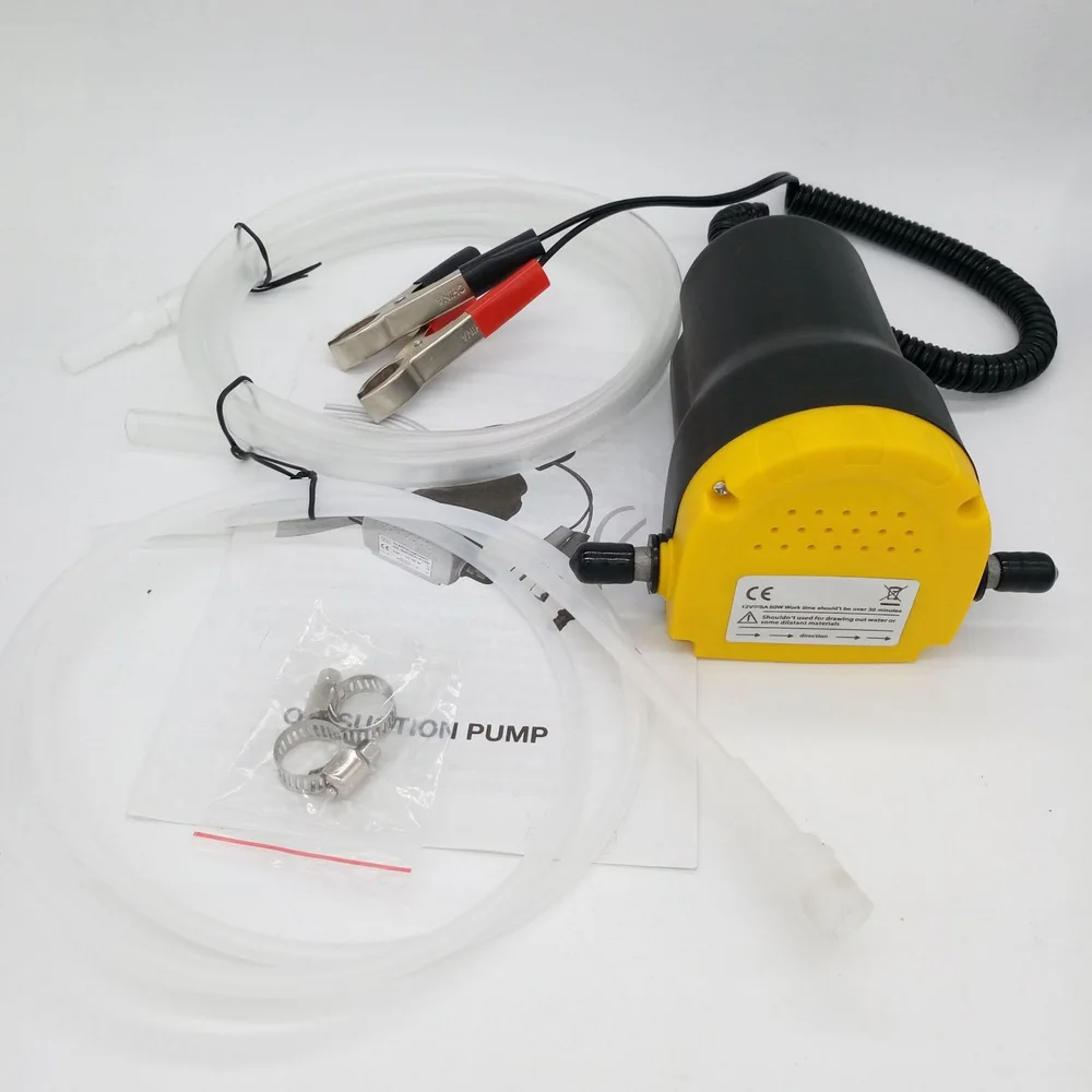 12V 24V Car Oil Pump Auto Fuel Transfer 250L/H Motorbike Diesel Fluid Scavenge Liquid Exchange Extractor | Обустройство дома