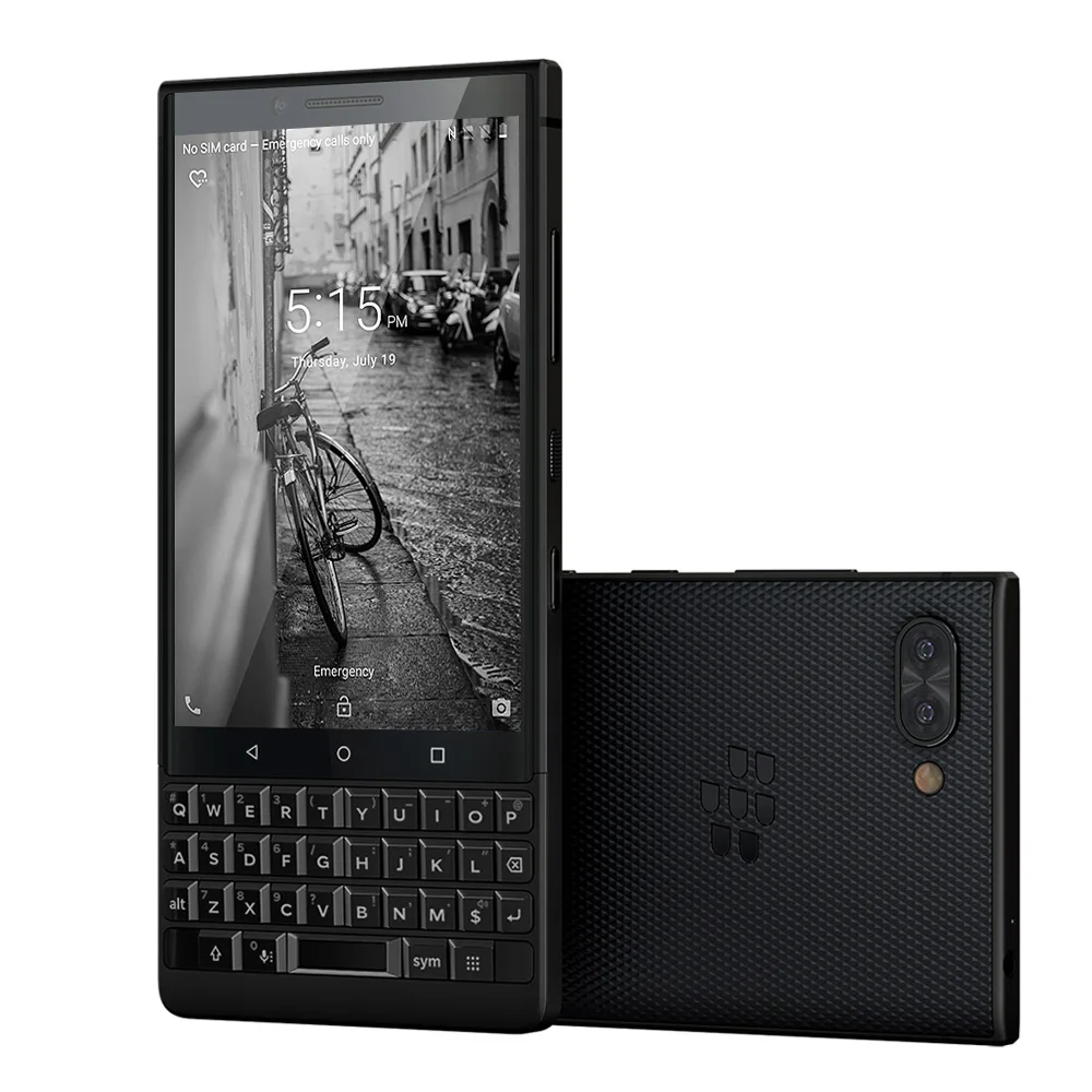 BlackBerry KEY2 смартфон 4G 4 5 дюймов Android 8 1 Snapdragon 660 Octa Core 6 ГБ + B 12MP двойной мобильный