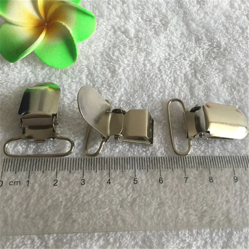 1'' 25 mm Metal Paci Pacifier Suspender Clips Holders for Craft Project 10PCS/LOT | Дом и сад