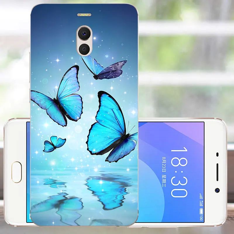 Чехол для Meizu M6 Note, силиконовый защитный чехол для задней панели M 6 Note, Мягкий ТПУ Модный чехол для задней панели Meizu M6 Note Coques Bumper - Цвет: LHD22