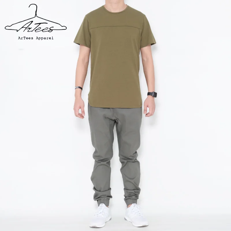 Одежда ArTees Новые однотонные летние хлопковые мужские футболки с коротким