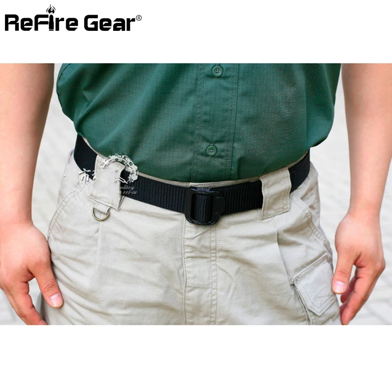Мужской тактический ремень из нейлона с металлической пряжкой|belt male|tactical belt