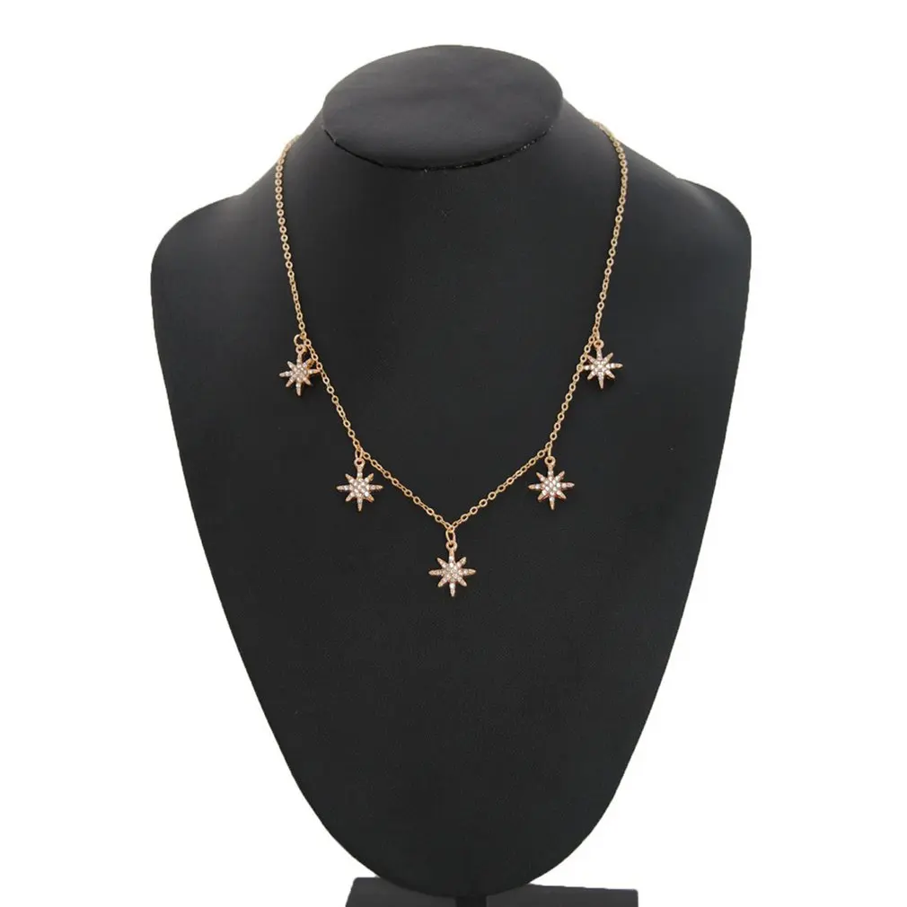 Новый Boho чокер кисточкой подвеска в виде звезды для Для женщин Подвески на