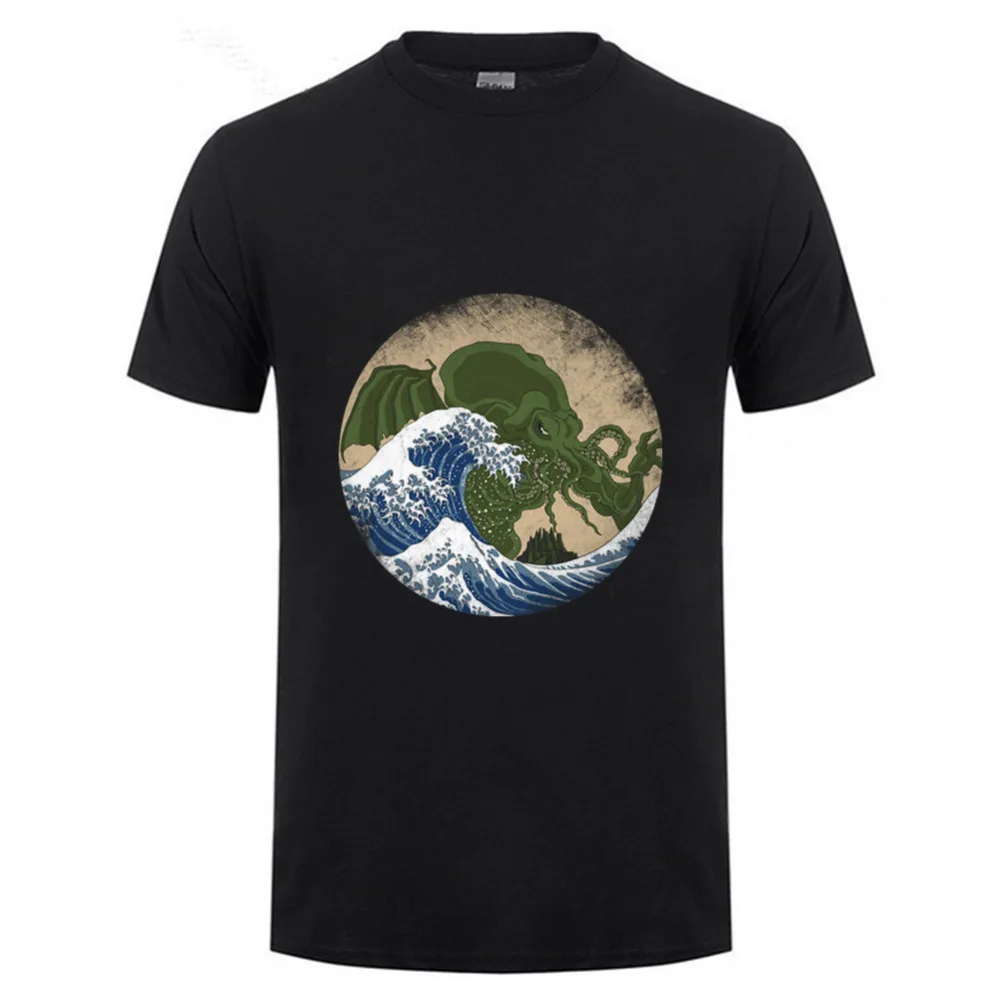 Новинка 2018 модная брендовая одежда мужская приталенная футболка с коротким