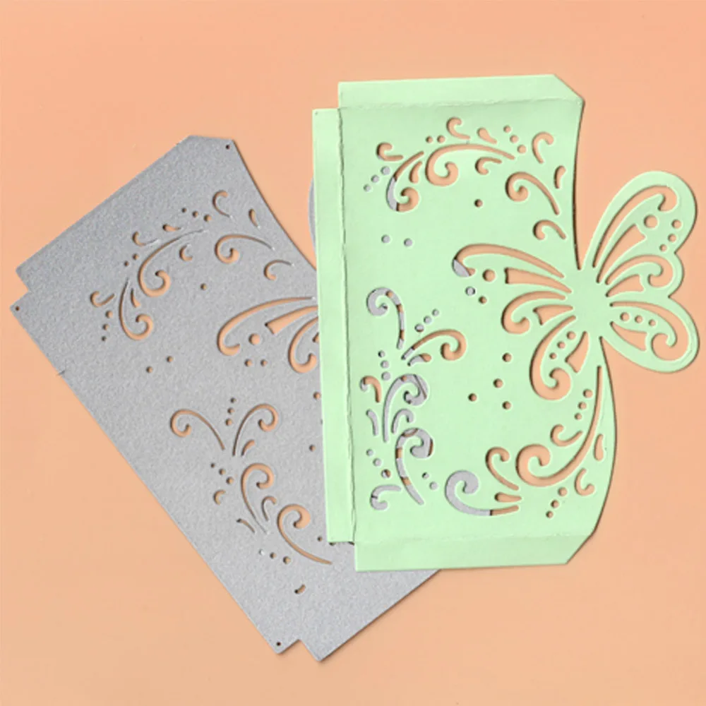 

Metal Cutting Dies butterfly lace DIY Scrapbooking Album Paper Card Decoration Crafts Embossing New Dies for 2019