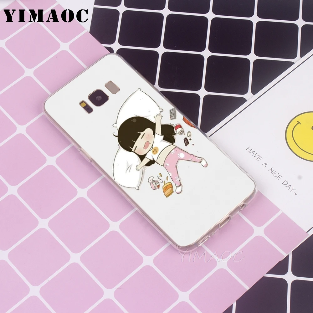 Мягкий ТПУ чехол YIMAOC Gato Negro для Galaxy j3 j5 j6 j7 A5 2016 2017 A6 A9 2018 Note 8 9 S7 edge S8 S9 S10 Plus S10e |