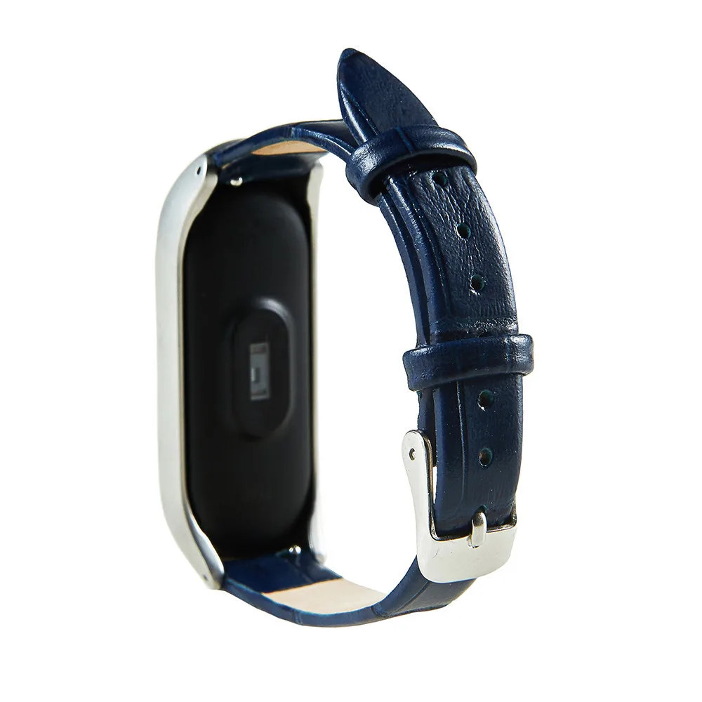 Кожаный браслет на запястье для xiaomi mi Band 4, спортивный ремешок для часов, ремешок на запястье для xiaomi mi band 4, браслет mi band 4, ремешок, Прямая поставка