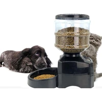 dog automatic feeders pet bowl voice message recording lcd screen dogs cats food dispenser puppy water drinking pet supplies