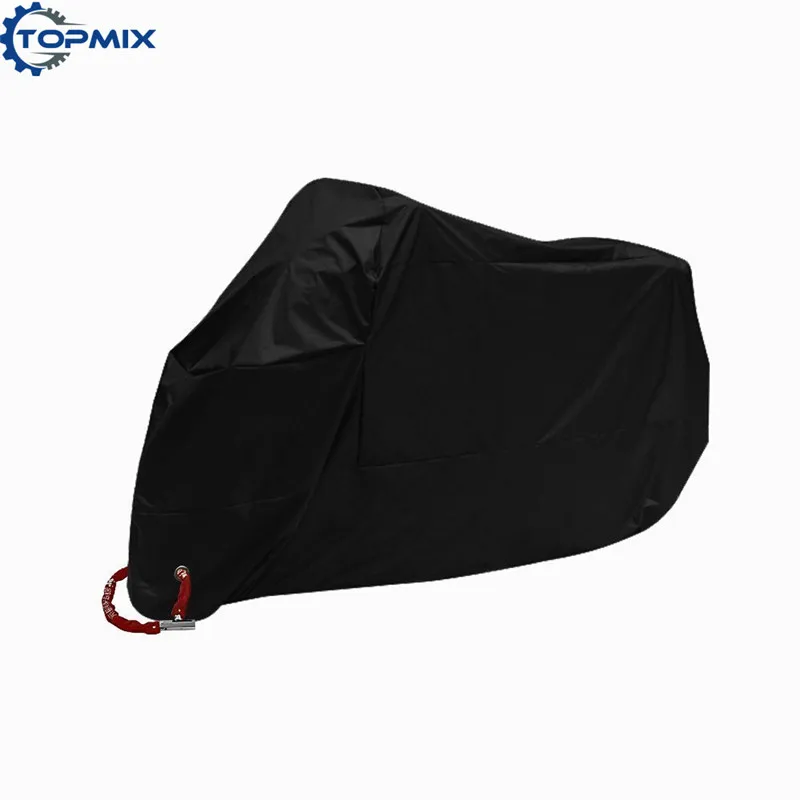 Водонепроницаемый чехол для мотоцикла XL XXL XXXL XXXXL чехол для мопеда скутера защита от дождя и УФ пыли пылезащитное покрытие для улицы
