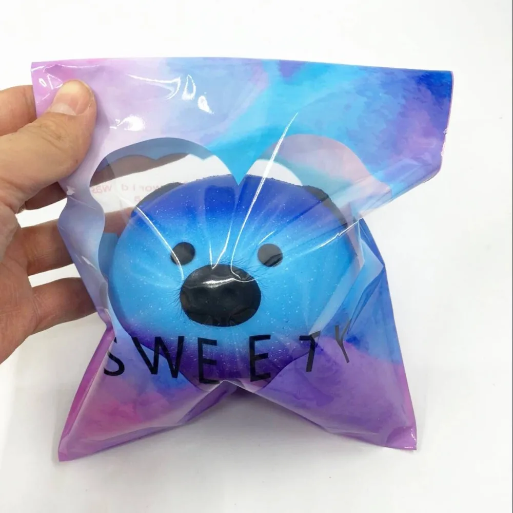 Анти стресс PU Панда Свинья Kawaii мягкими игрушками Galaxy градиент замедлить рост