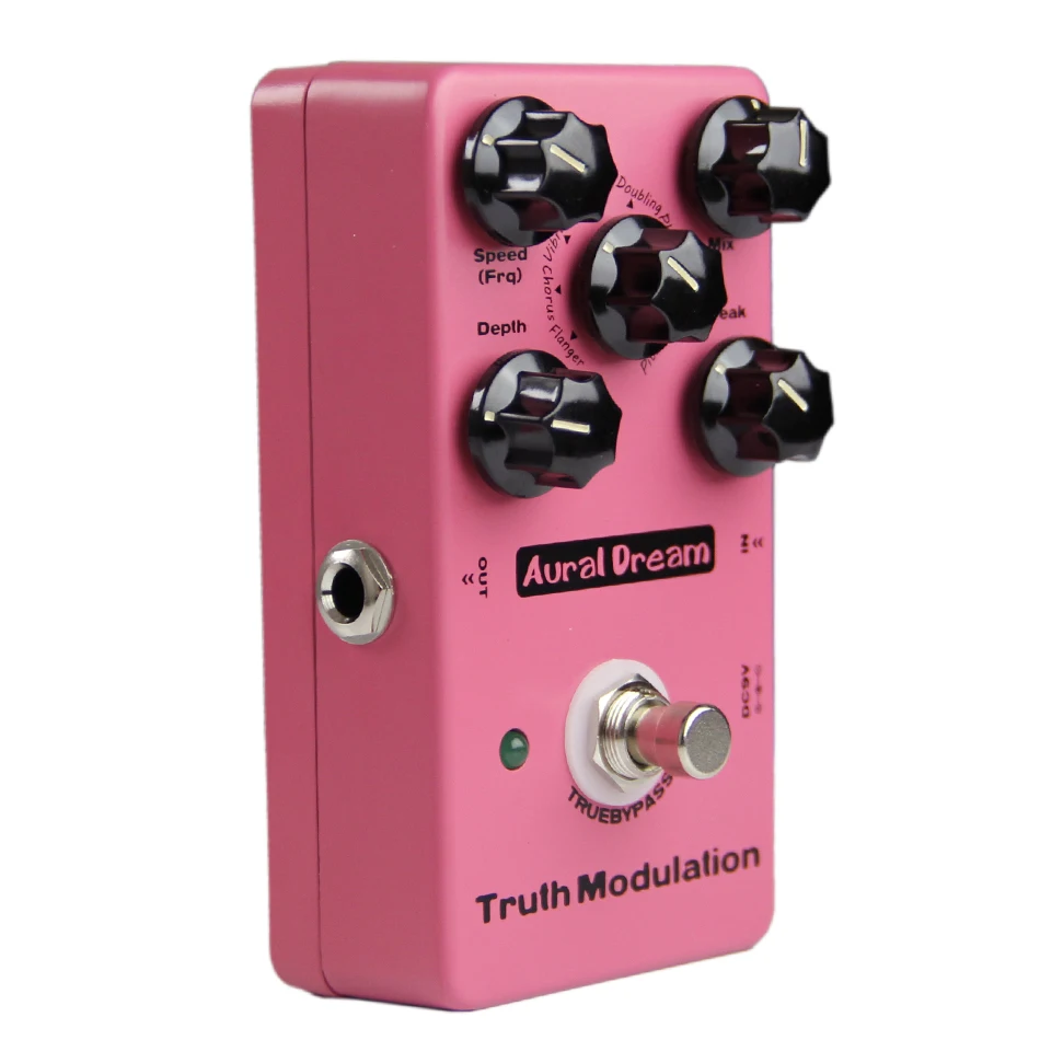 Aural Dream 8 мод Flanger Chorus Vibrato Tremolo двойное кольцо Pitchshift цифровой гитарный эффект