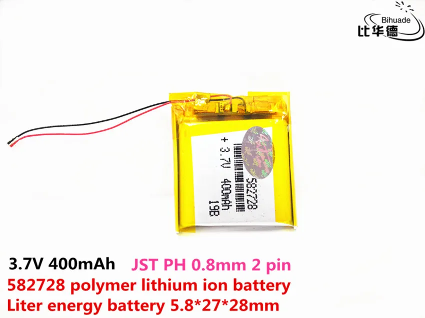 582728 3 7 V 400mAh литий-полимерный литий-ионный аккумулятор для Q50 G700S K92 G36 Y3 Детские