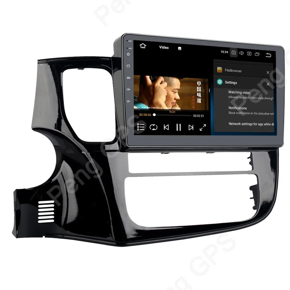 10. 2 &quotIPS 8 Core DVD плеер Din Android 9 0 автомобильное радио для MITSUBISHI OUTLANDER 2014 2015 2016 2017 GPS