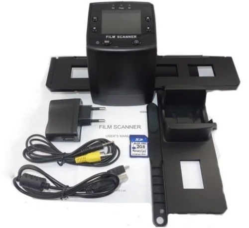 Protable USB 2.4&quot LCD DIgital Film Photo Picture Scanner Converter 35mm Slides Negative Copier 5MP free shipping | Компьютеры и