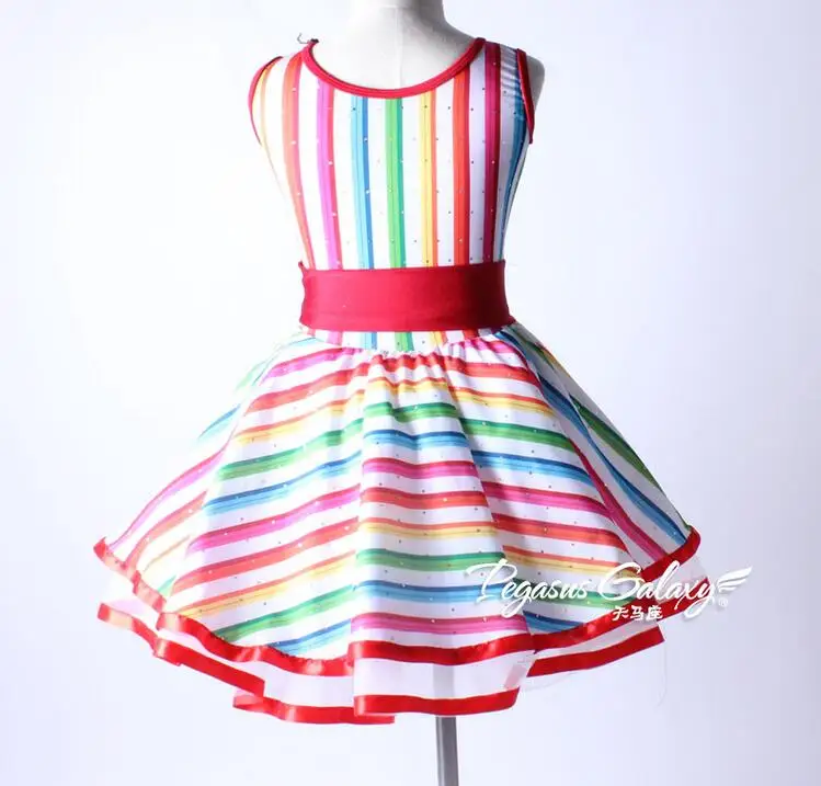 Балетная пачка профессиональная балерина femme roupa балетная infantil радужная полоса coppelia костюм