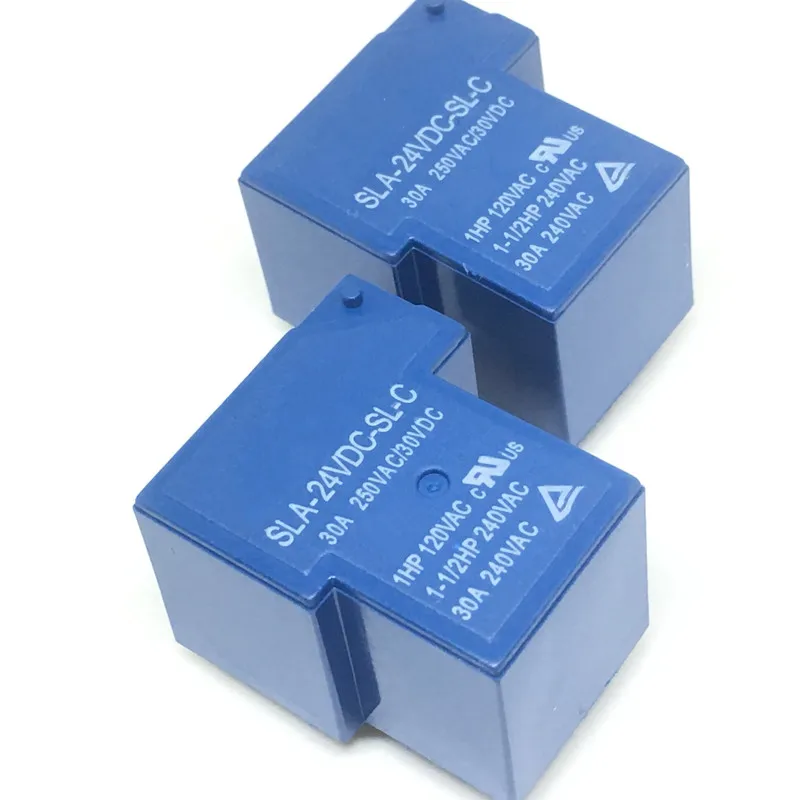 T90 катушки реле 24VDC 30A 250VAC 30VDC 6-контактный переходник с внутренней 1NO 1NC SLA-24VDC-SL-C PCB Тип Мощность реле