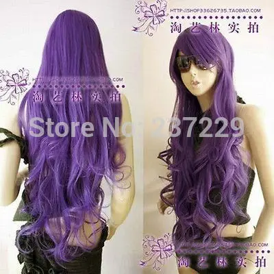 CS85 и Оптовая 239 *** НОВЫЙ долго косплей полный парик фиолетовый B1022 |