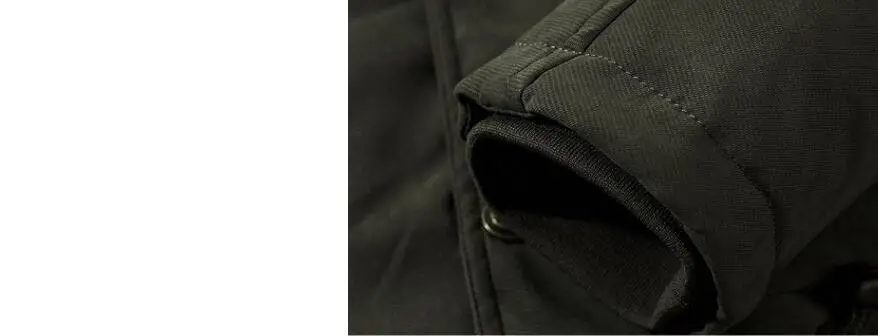 ROHOPO Парка мужская водонепроницаемая флисовая подкладка Deportes Parkas куртка, Военный стиль сафари теплые парки куртка, мужское зимнее пальто