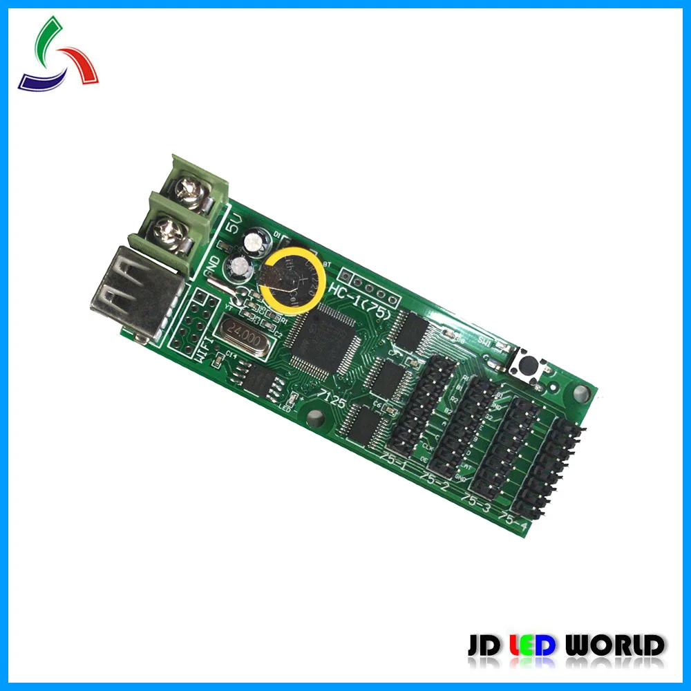 HC-1 новый RGB трехцветный lintel светодиодный экран дисплей контроллер (75) карта