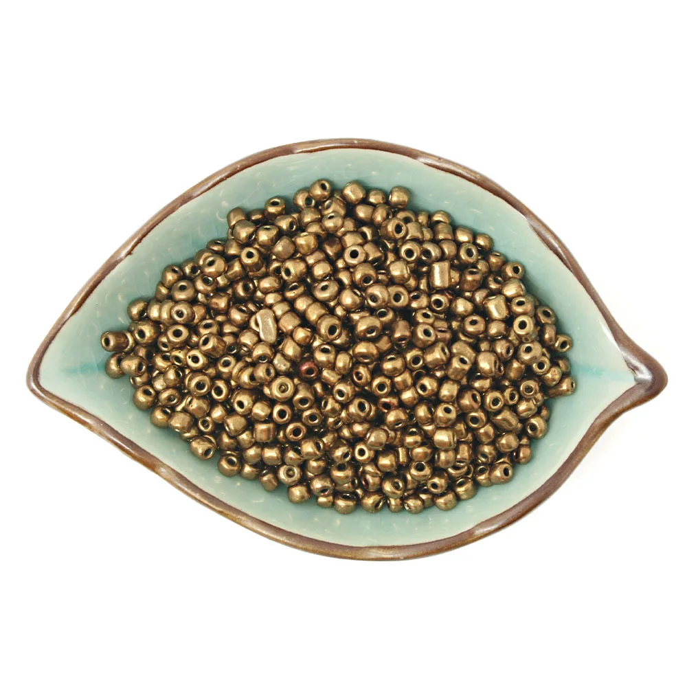 Бусины из чешского стекла бусины античной бронзы 4 мм 300 шт./лот | Украшения и