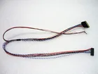 Кабель LVDS I - PEX 40, 20453-20455 контактов, 1 канал, 6 и 728102810113 дюйма, ЖК-дисплейсветодиодный дисплей, длина 1415 мм
