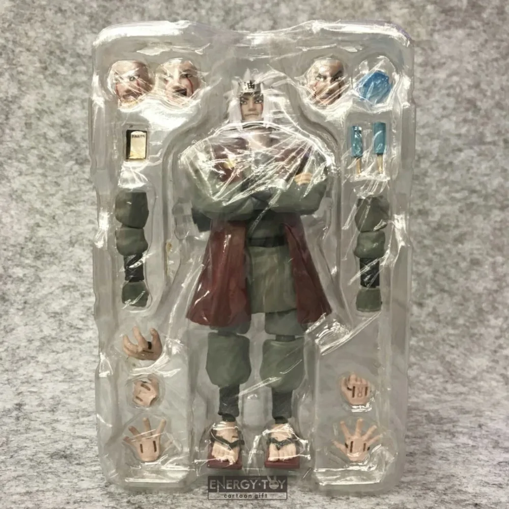 Мультфильм Наруто Shippuden Ero Sennin Jiraiya ниндзя ПВХ Действие кукольная фигурка