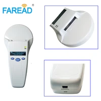 portable bt pet id reader iso standard cow fdx b hdx chip cattle rfid nlis tag reader electronic microchip dog reader