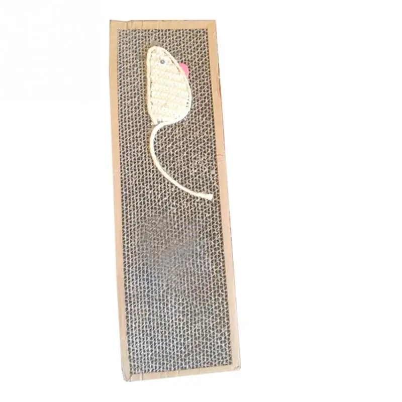 2018 мышь стиль Pet Cat Scratch Play Pad гофрированная безопасная карта доска Скребок Игрушка