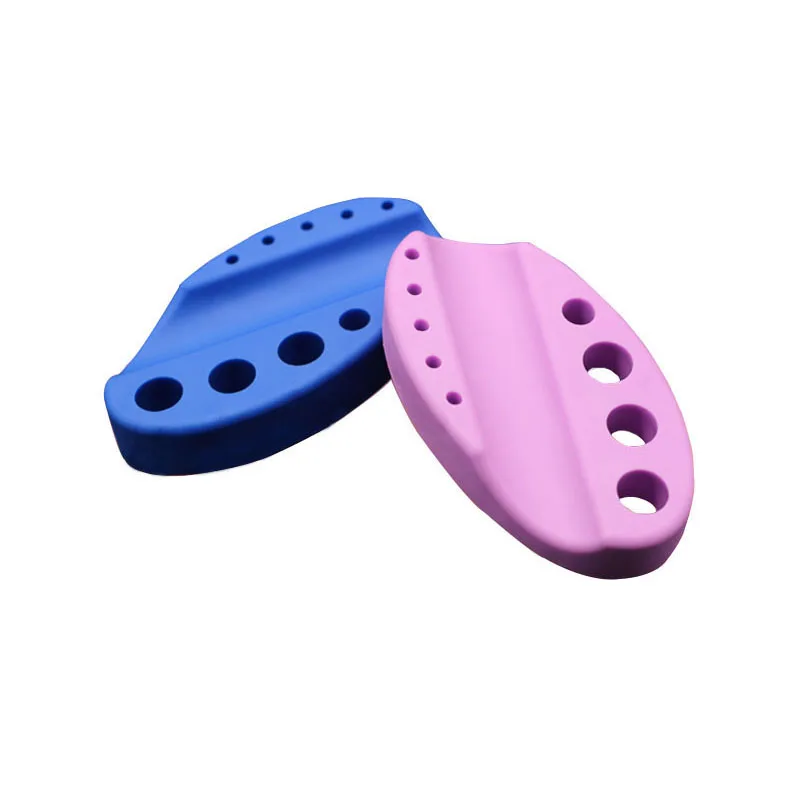 Профессиональный Овальный силиконовый держатель для татуировок подставка