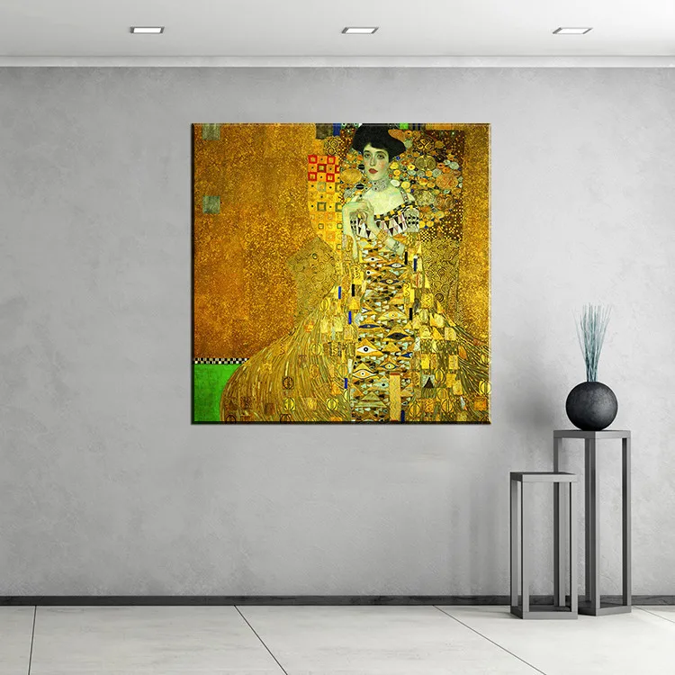 Ручная роспись Портрет Адель блох Бауэр I от Gustav Климт Картина маслом на холсте