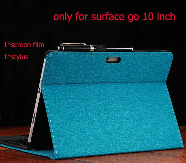 Зеленый Для microsoft поверхности Go 10 ''анти-шок планшета Laptop Sleeve из кожи ПУ и ПК чехол с принтом для поверхности Go 10,1 дюйма - Цвет: Зеленый