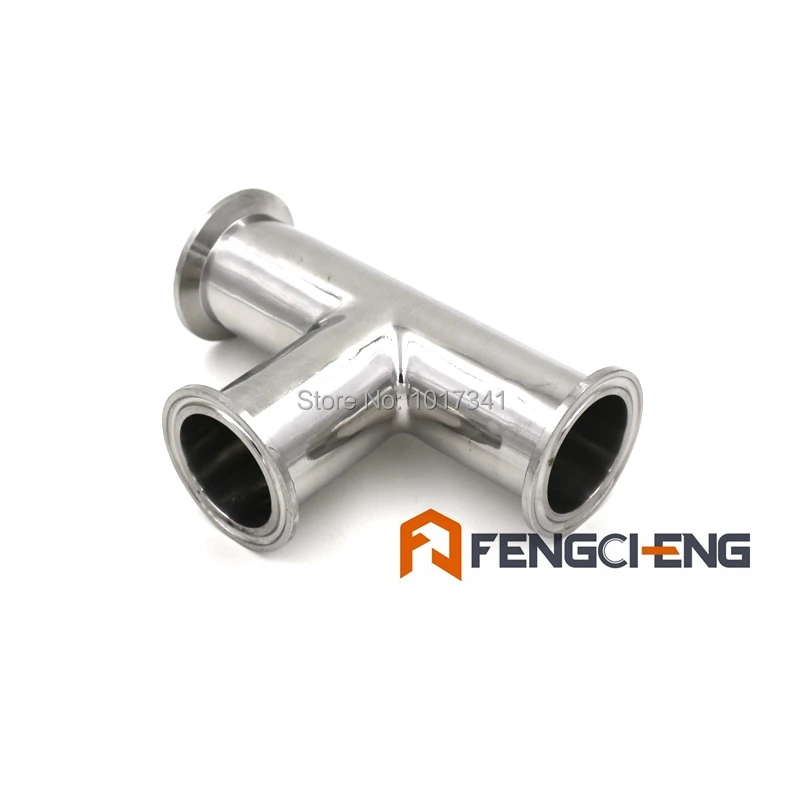 Тройник с зажимом тройного клевера 1 5 дюйма стандарт SS 304 3A фитинг для домашнего