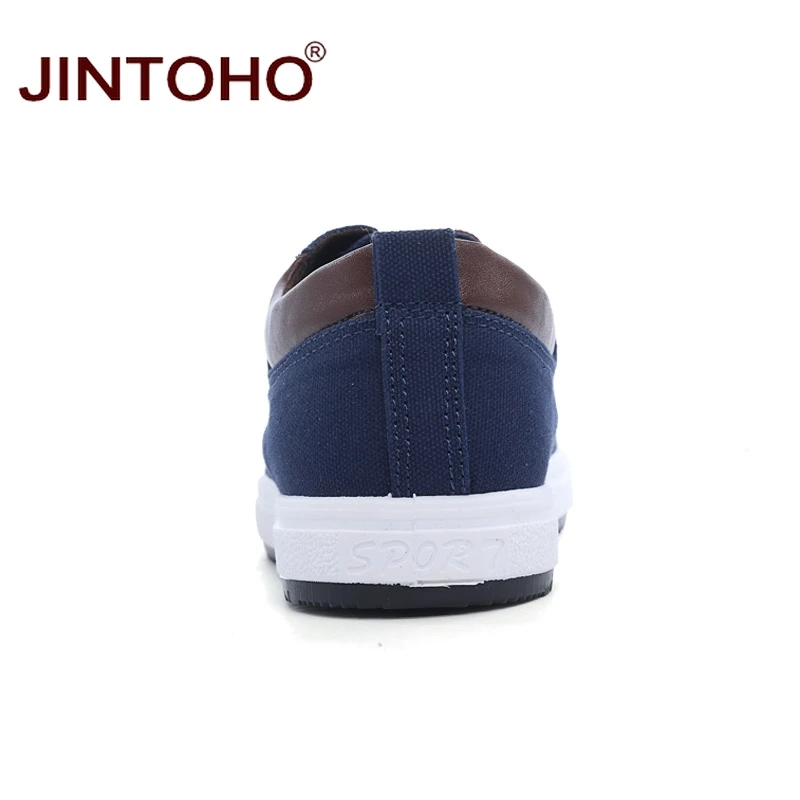 Jintoho/летние дышащие Для мужчин повседневная обувь модный бренд Мужская