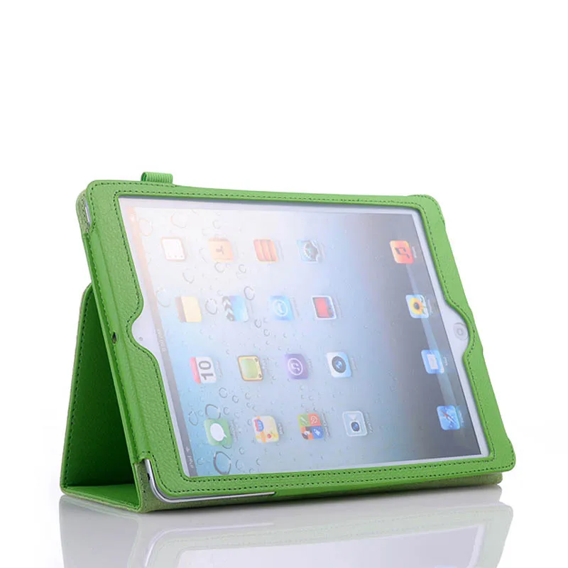 Роскошный Ультратонкий кожаный флип чехол на магните Smart Wake Up Cover для iPad mini 1/2/3 Tablet