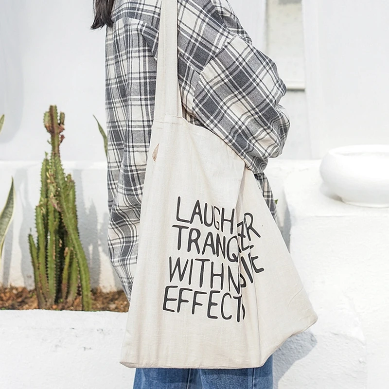 Youda Новый Письмо портативный сумки холст женский корейский стиль Мужская