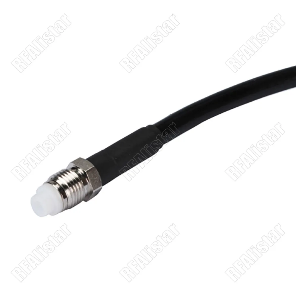 FME Female to Jack прямой RG58 удлинитель с низкой потерей антенный коаксиальный кабель WIFI
