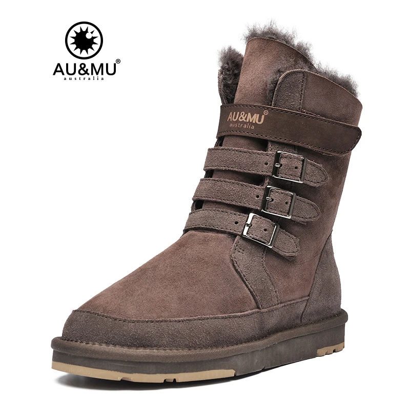 2018 AUMU/австралийские женские зимние сапоги до середины икры короткие N310|boots ug|winter