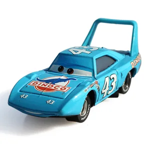 Pixar Cars Diecast No.43 the King Strip Weathers Metal Toys Car for Children 1:55 Loose Brand New in Stock Lightning McQueen