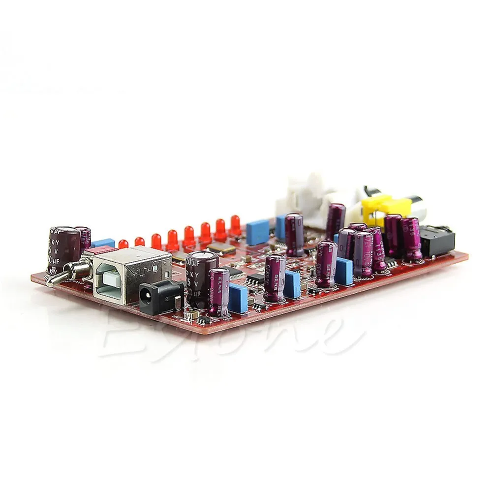XMOS+ PCM5102+ TDA1308 USB декодер плата USB в коаксиальный RCA выход для наушников