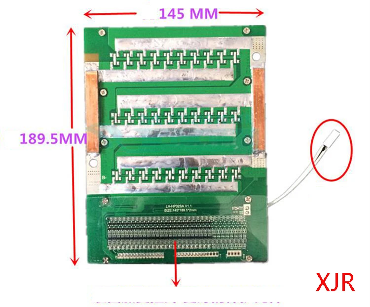 30S 150A LiFePO4 BMS/PCM/PCB Защитная плата аккумулятора для электровелосипеда 30 упаковок 18650