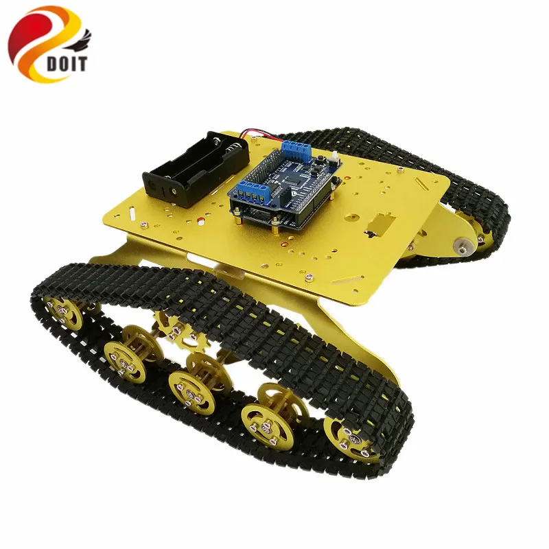 DOIT TS300 амортизирующий WiFi бак шасси с ESPDuino макетная плата + драйвера двигателя для