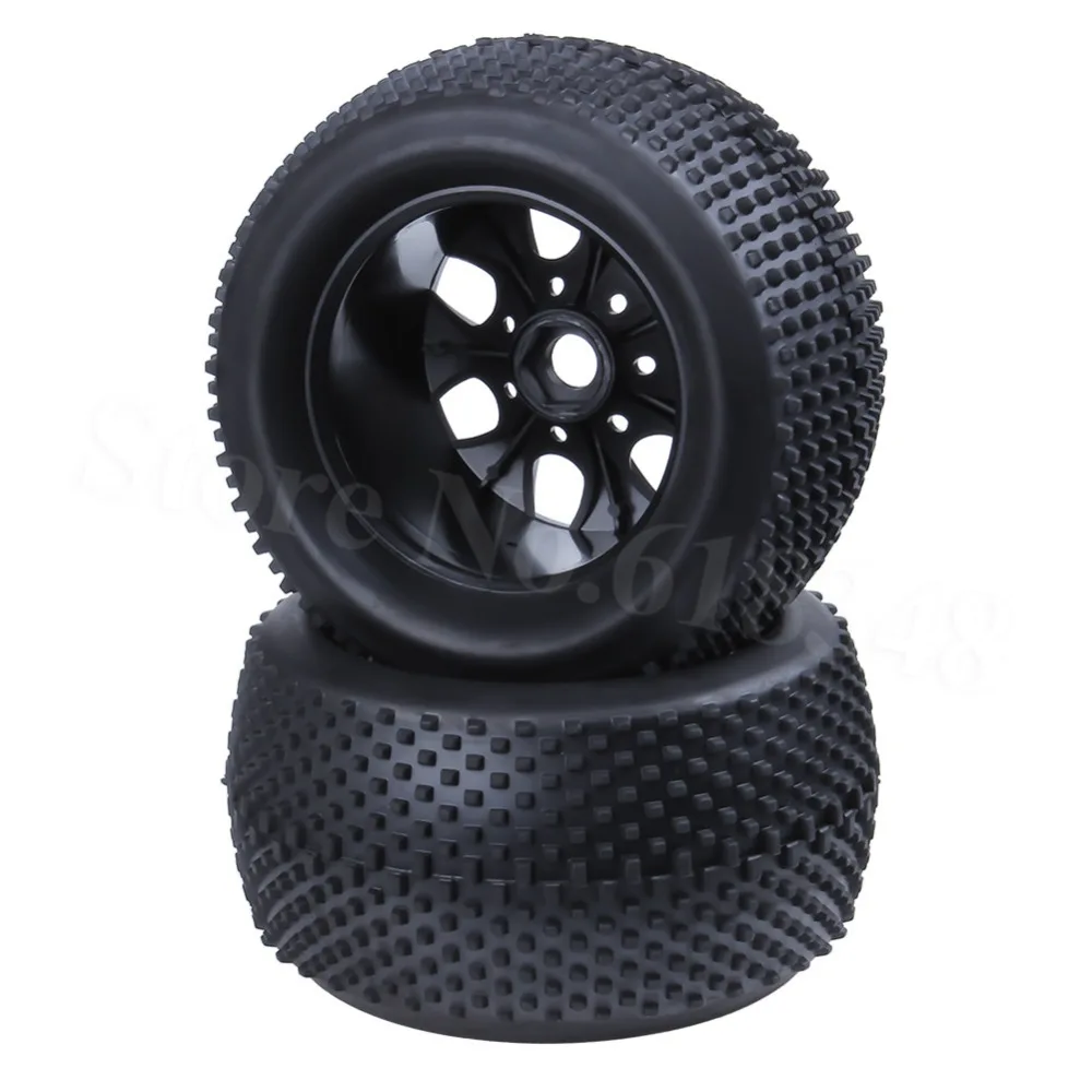4 шт. 140 мм RC 2 8 колеса 1/8 Monster Truck шины 17 Hex Hub для внедорожных 4WD HSP TORNADO Nitro E9 94083