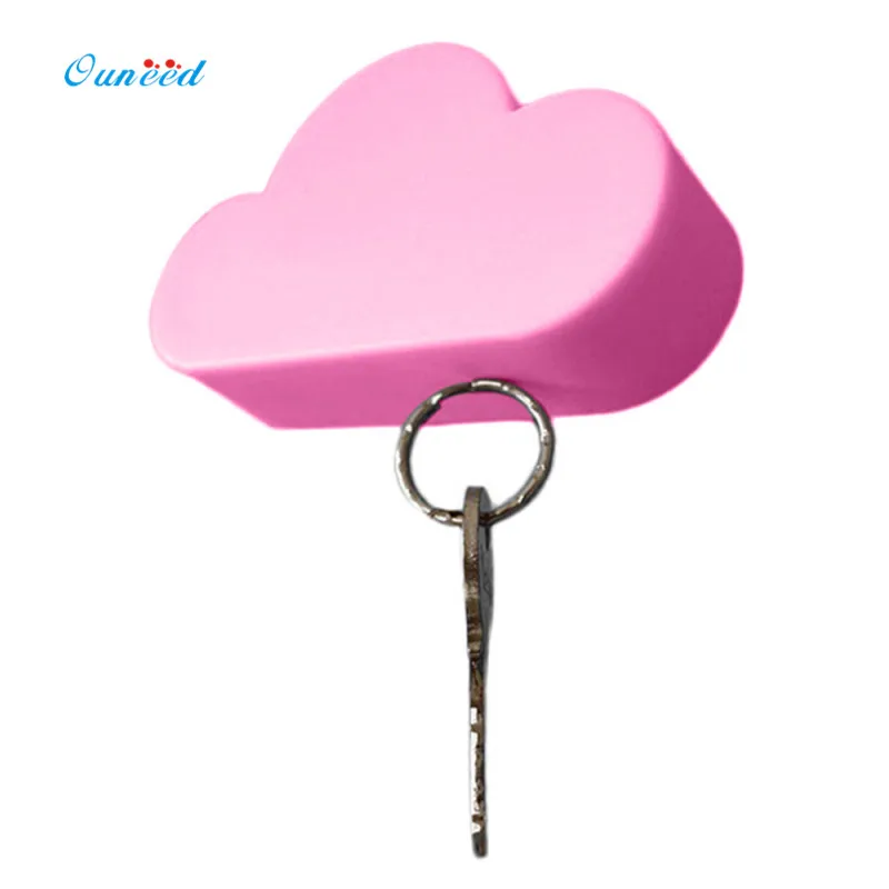 Держатель для ключей Ouneed Cloud розовый и желтый магнитный держатель домашнего
